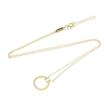 Tiffany T Circle · 18K Yellow Gold · Diamond