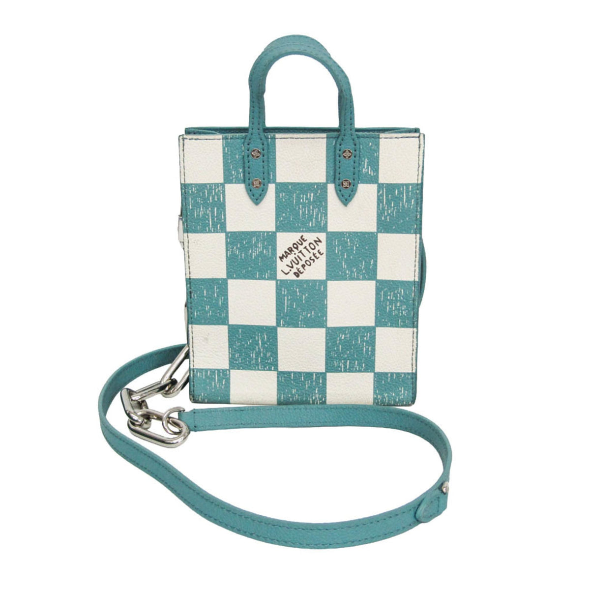 Louis Vuitton Damier Checkerboard Sac Plat XS
