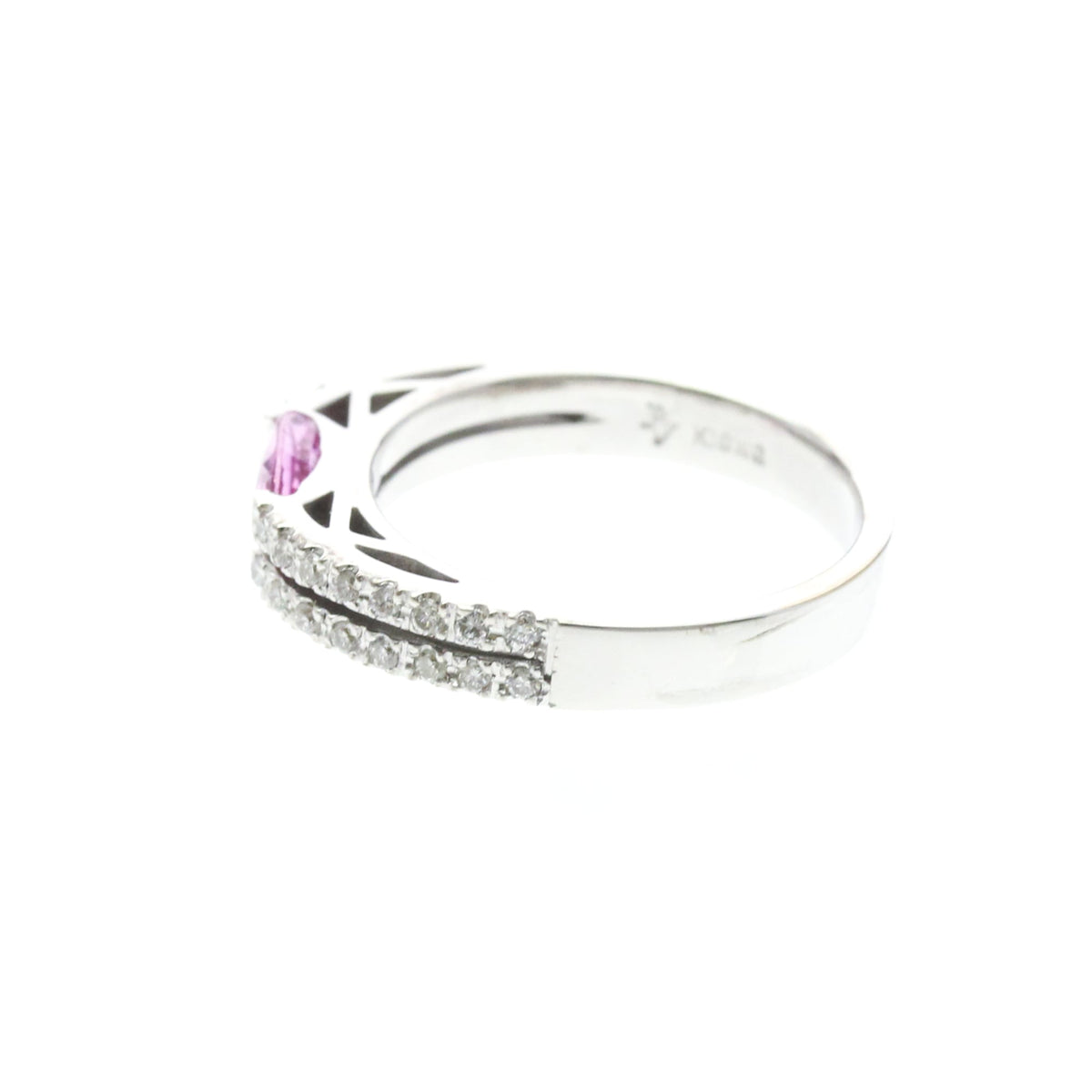 Ponte Vecchio · Sapphire & Diamond · 18K · Size 5.2 (EU 50.5)