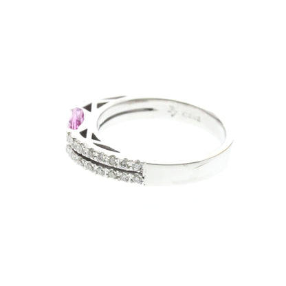 Ponte Vecchio · Sapphire & Diamond · 18K · Size 5.2 (EU 50.5)