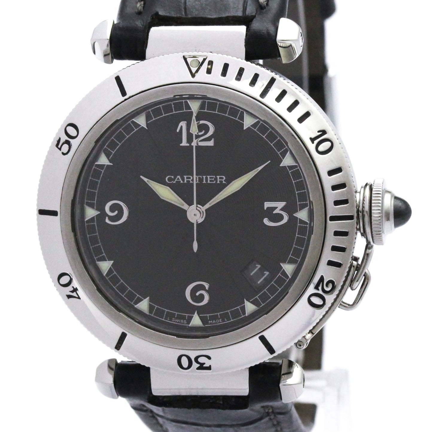 Cartier Pasha 38 · Steel · Automatic