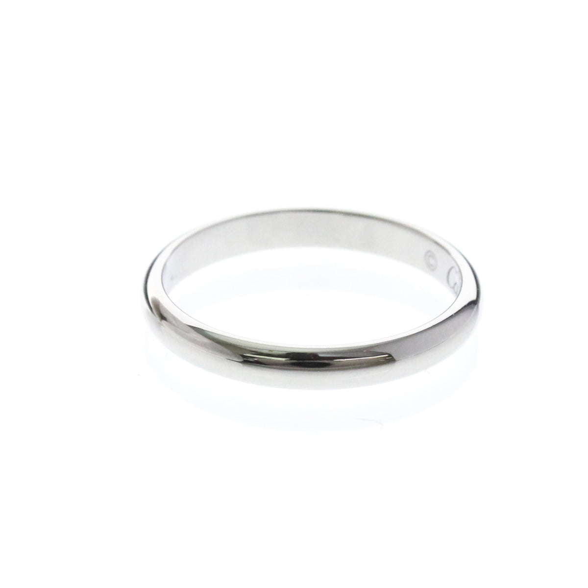 Cartier Wedding Band · Platinum · Size 4.75 (EU 51.88)