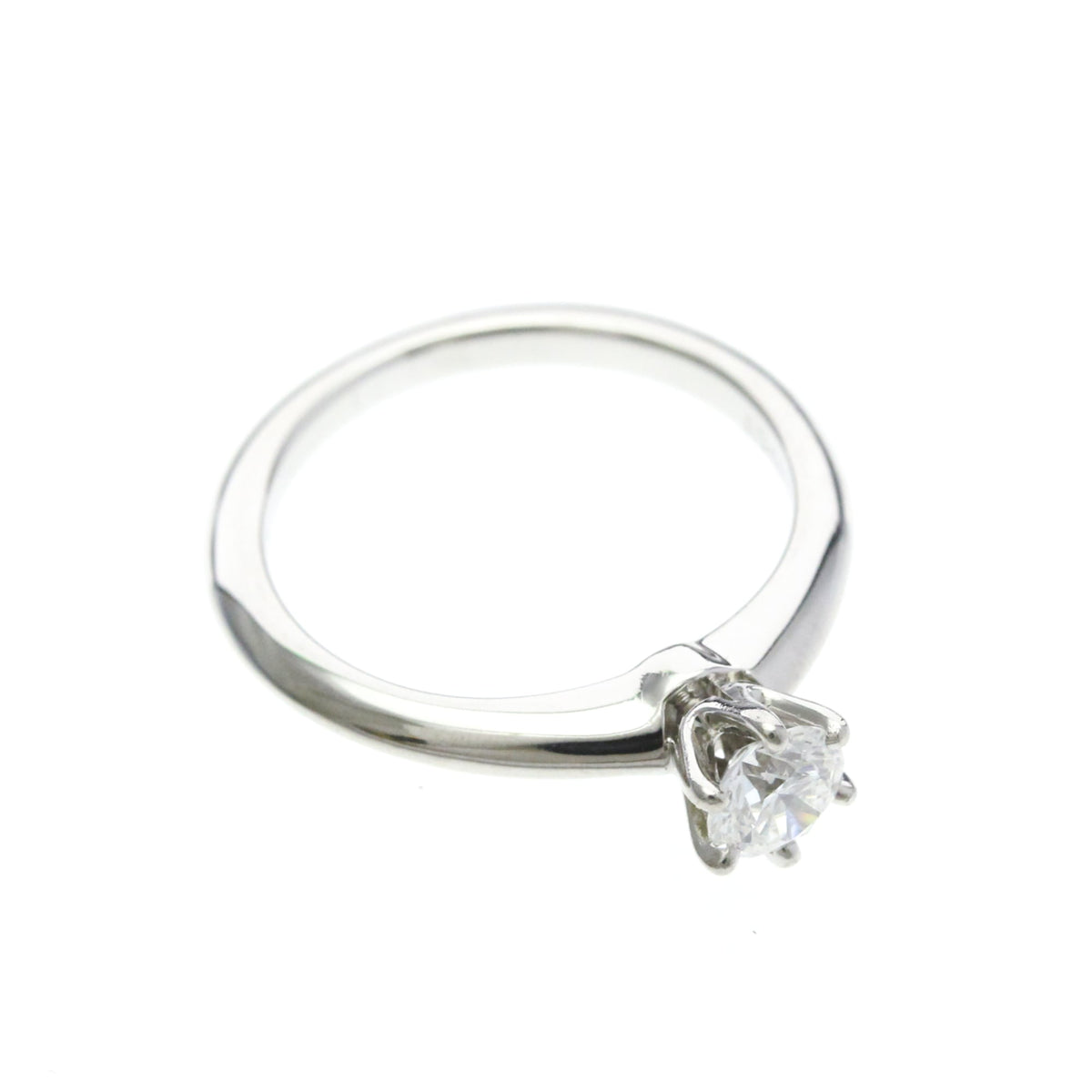 Tiffany Solitaire Diamond · 0.33ct · Platinum
