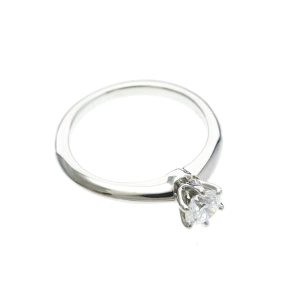 Tiffany Solitaire Diamond · 0.33ct · Platinum