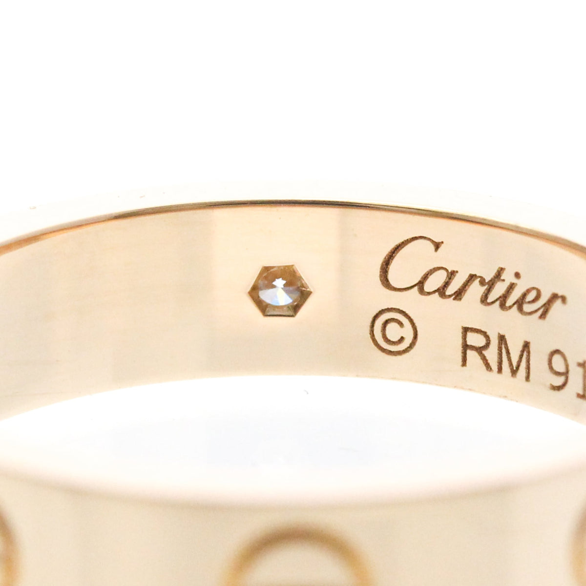 Cartier Mini Love · Rose Gold · Diamond