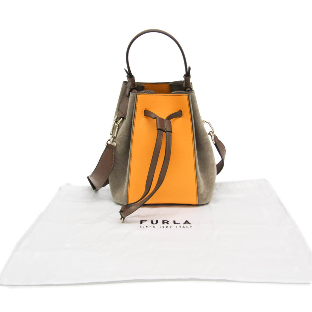 Furla Miastella Mini Bucket · Suede