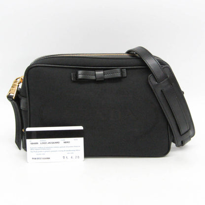 Prada Logo Jacquard · Leather