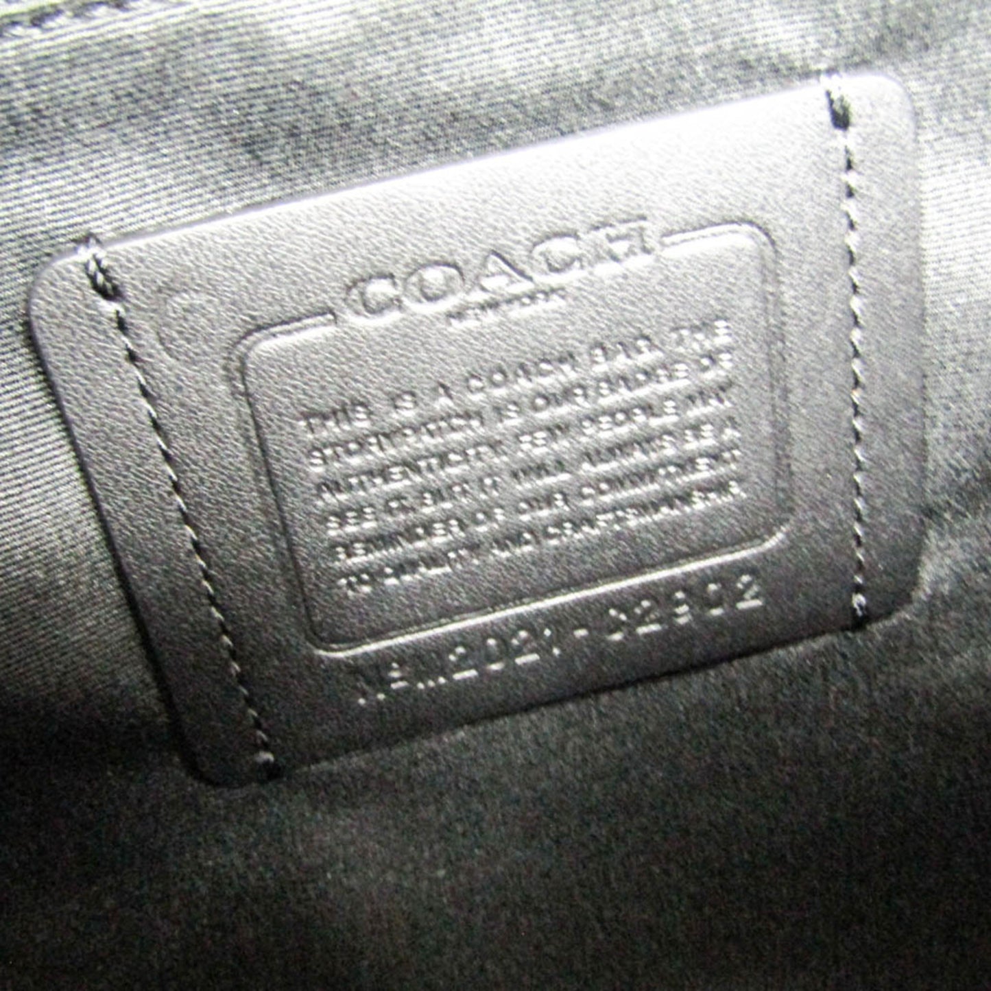 Coach Heritage · Leather Backpack