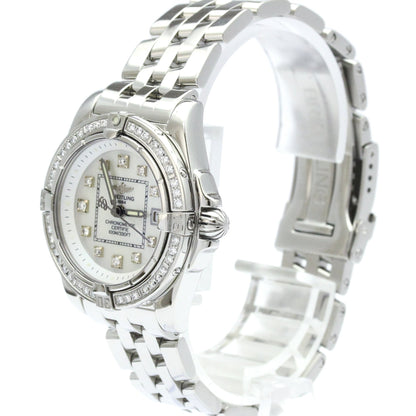 Breitling Galactic 32 · Diamond MOP · Steel