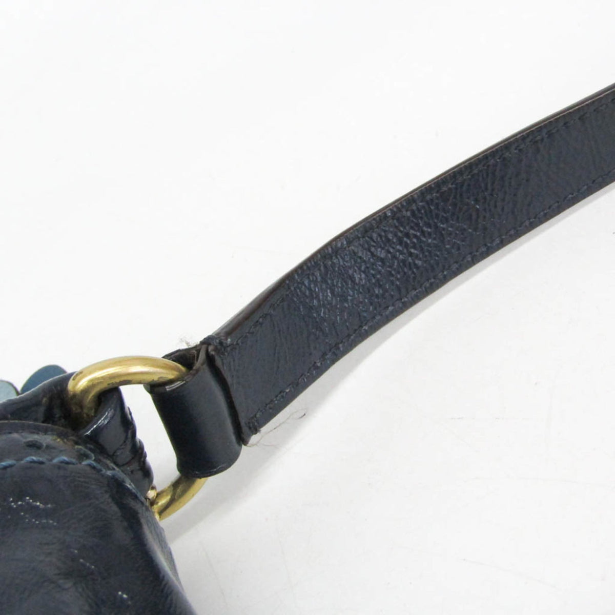 Coach Signature · Denim & Patent Leather