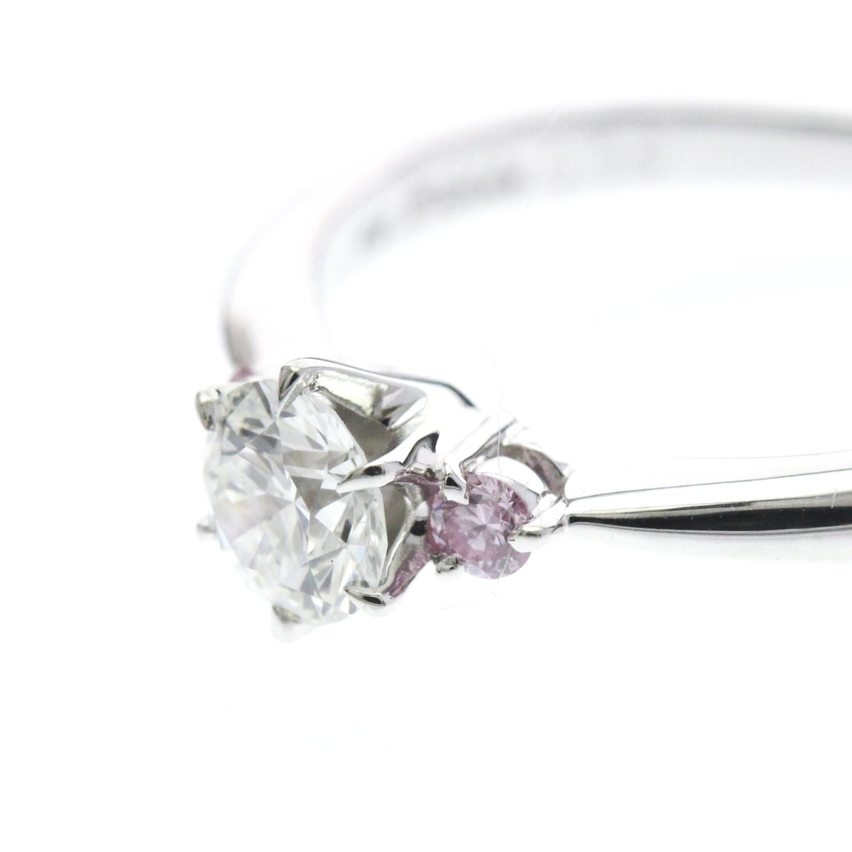 Tasaki Diamond · Platinum · Solitaire · Size 6 (EU 55)