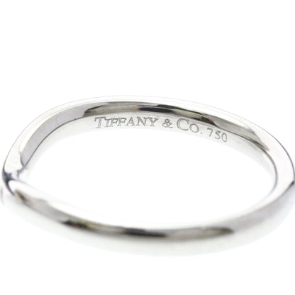 Tiffany Curved Band · Platinum · Diamonds