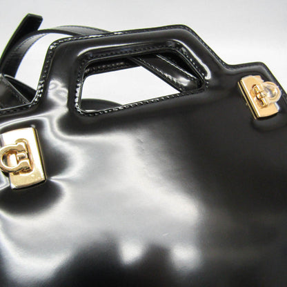 Salvatore Ferragamo Gancini · Leather