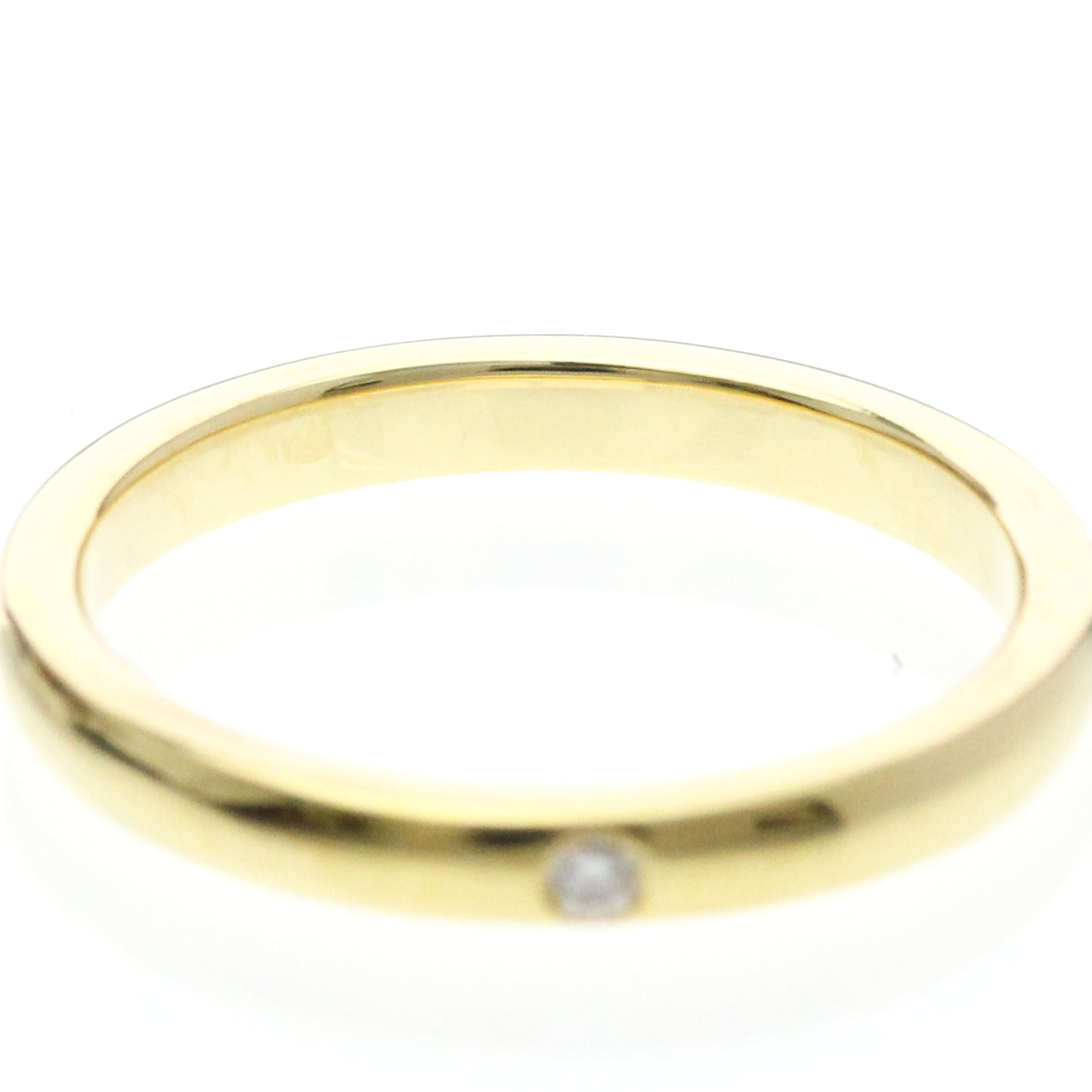Tiffany Stacking Band · 18K Yellow Gold · Diamond