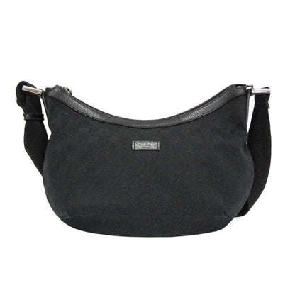 Gucci GG Canvas · Leather Shoulder Bag