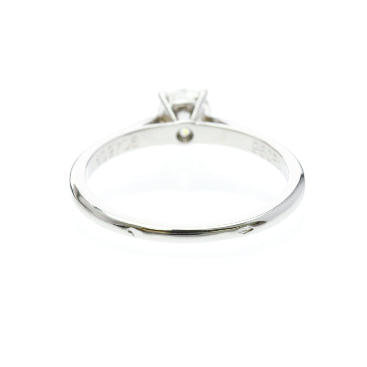 Cartier Solitaire · Platinum · Diamond · Size 6 (EU 55)