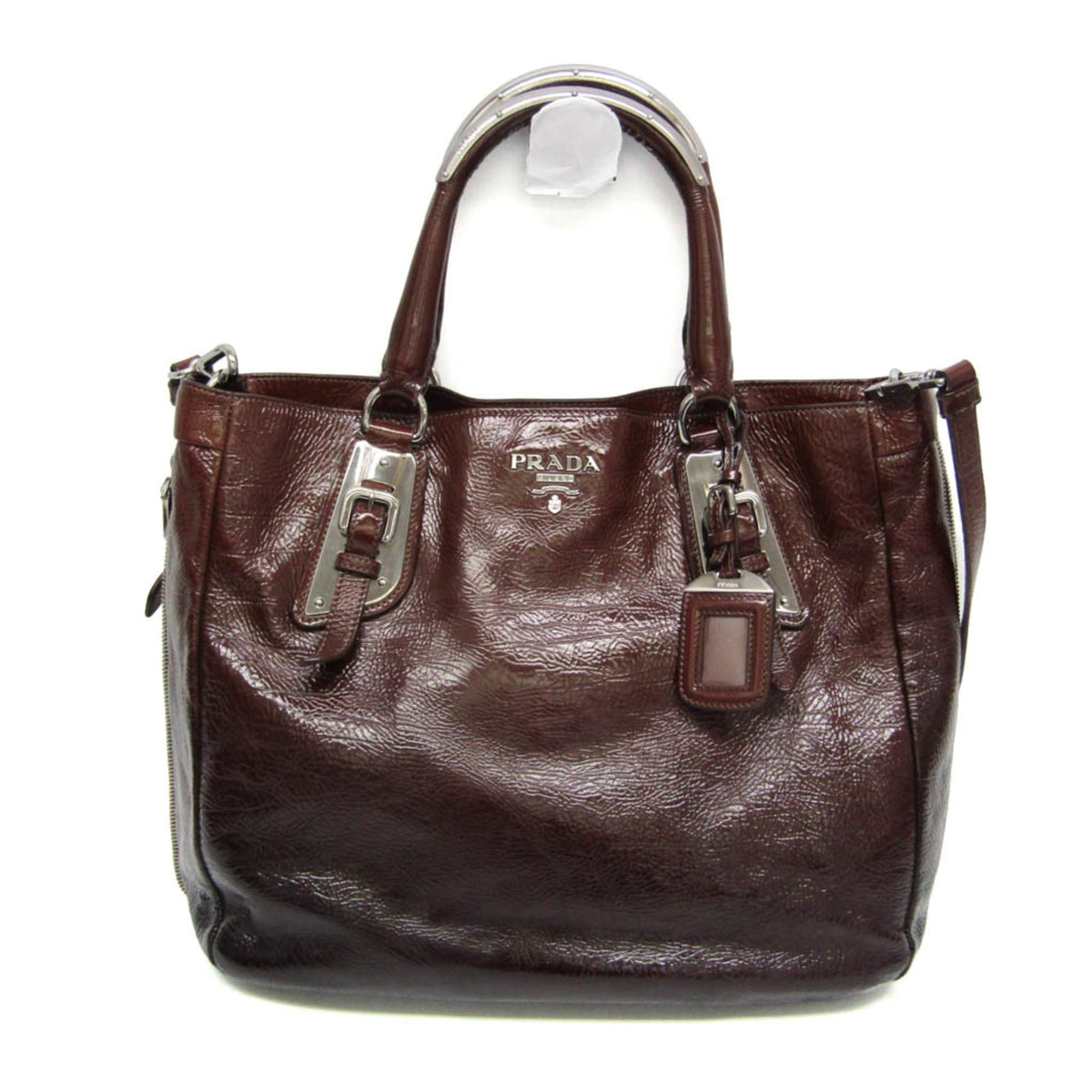 Prada Patent Leather · Metal Hardware