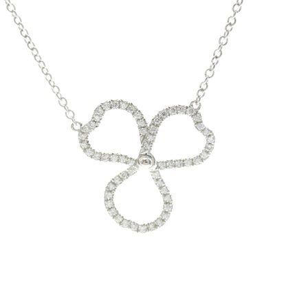 Tiffany Paper Flower · Platinum · Diamond
