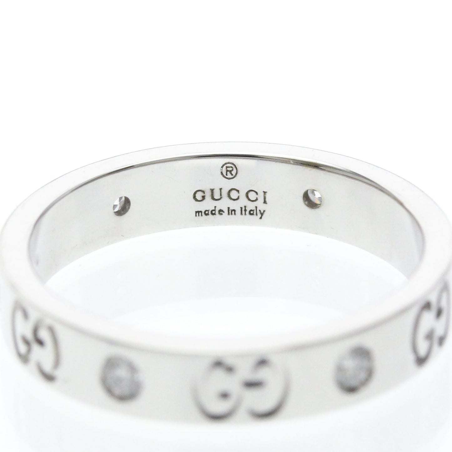 Gucci Icon · 18K White Gold · Diamond