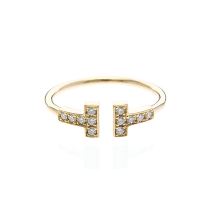 Tiffany T Wire · Diamond · Rose Gold