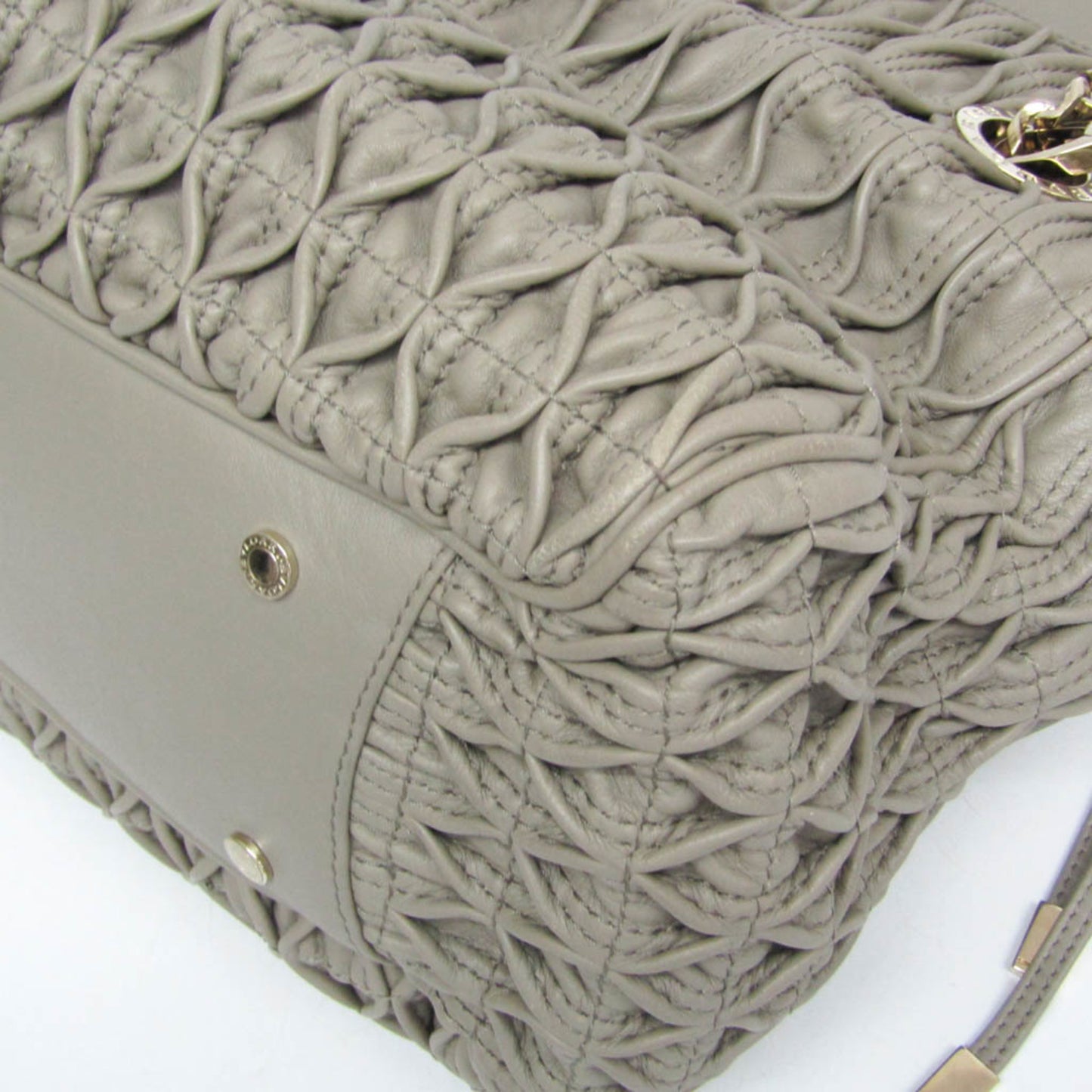 Bvlgari Monete · Leather Tote