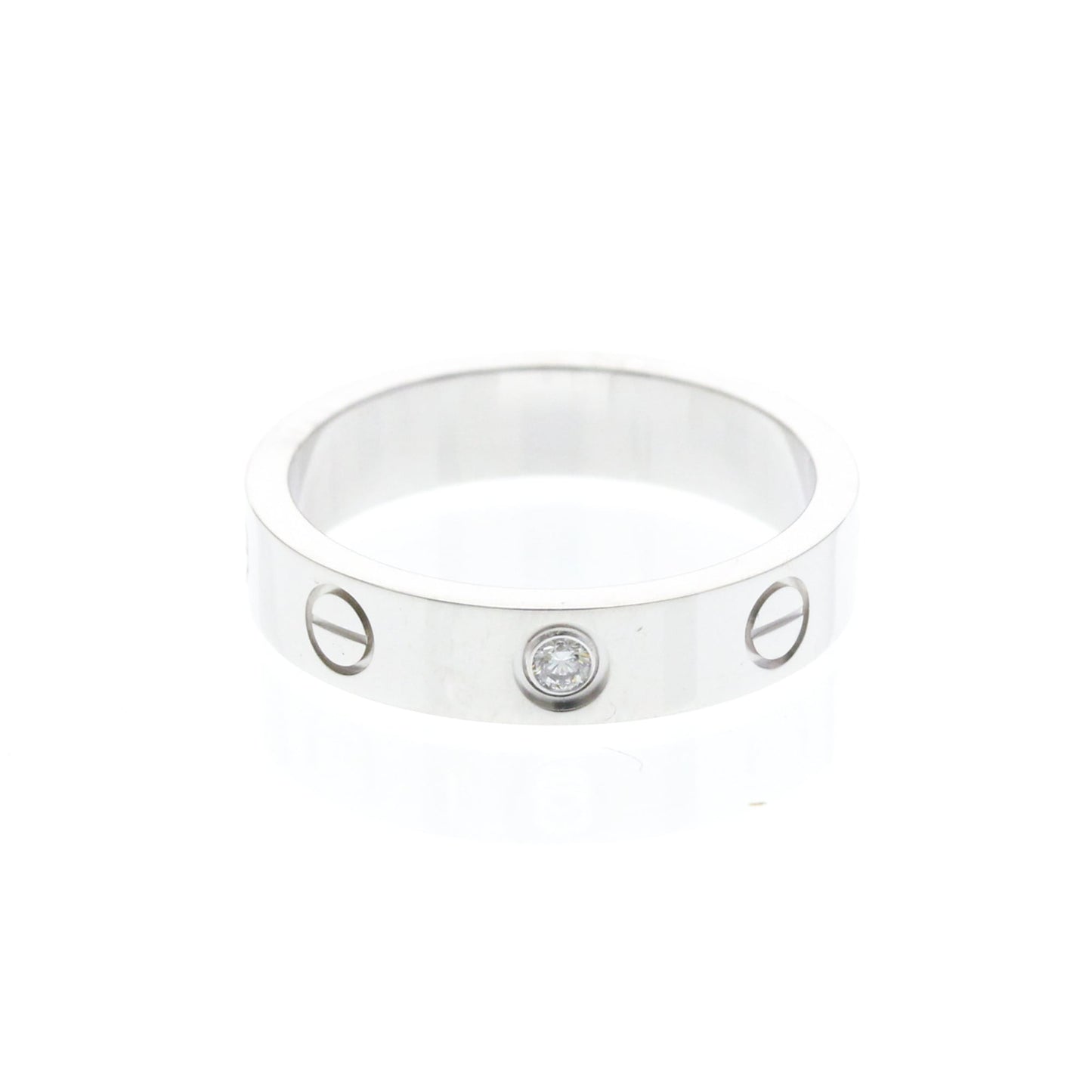 Cartier Mini Love · 18K White Gold · Diamond