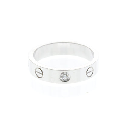 Cartier Mini Love · 18K White Gold · Diamond
