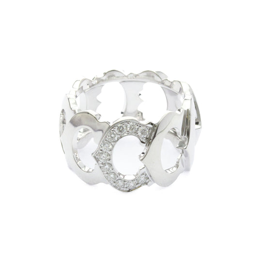 Cartier C de Cartier · Diamond · 18K White Gold