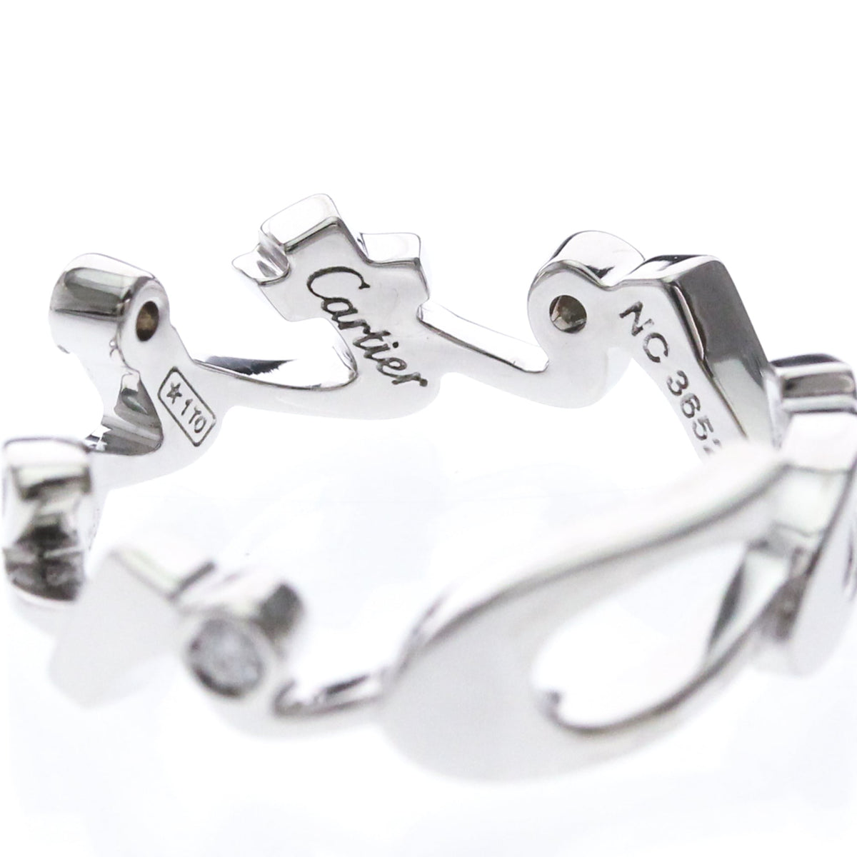 Cartier Signature · Diamond · 18K White Gold