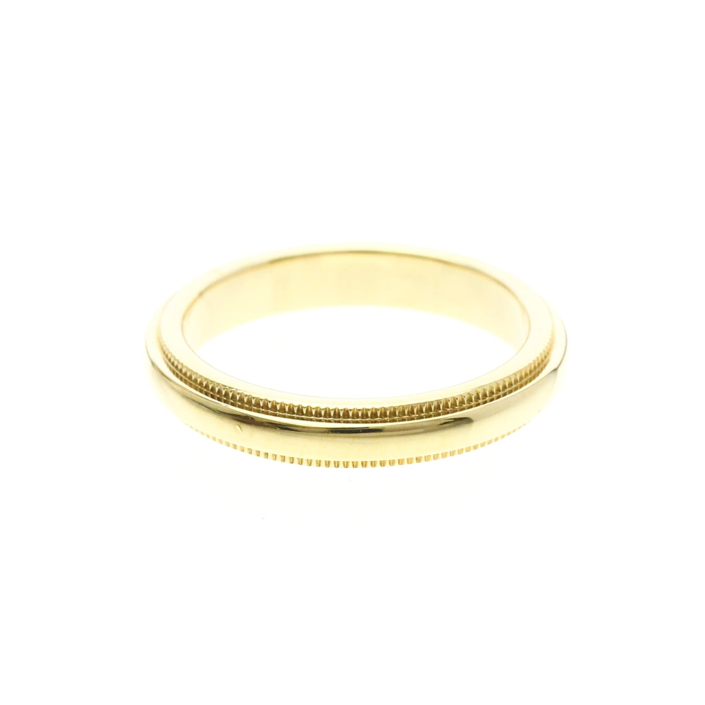 Tiffany Milgrain · 18K Yellow Gold