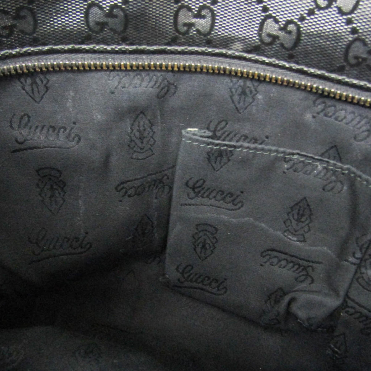 Gucci GG Imprimé · PVC & Leather