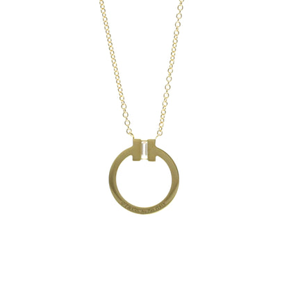 Tiffany T Circle · 18K Yellow Gold · Diamond
