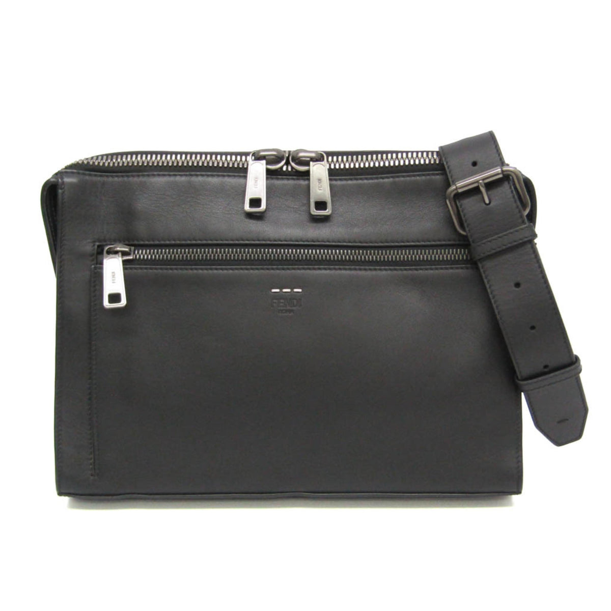 Fendi Crossbody · Leather Messenger