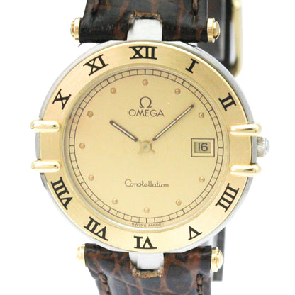 Omega Constellation · 18K Yellow Gold · Steel
