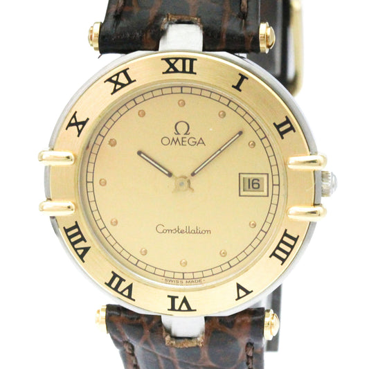Omega Constellation · 18K Yellow Gold · Steel