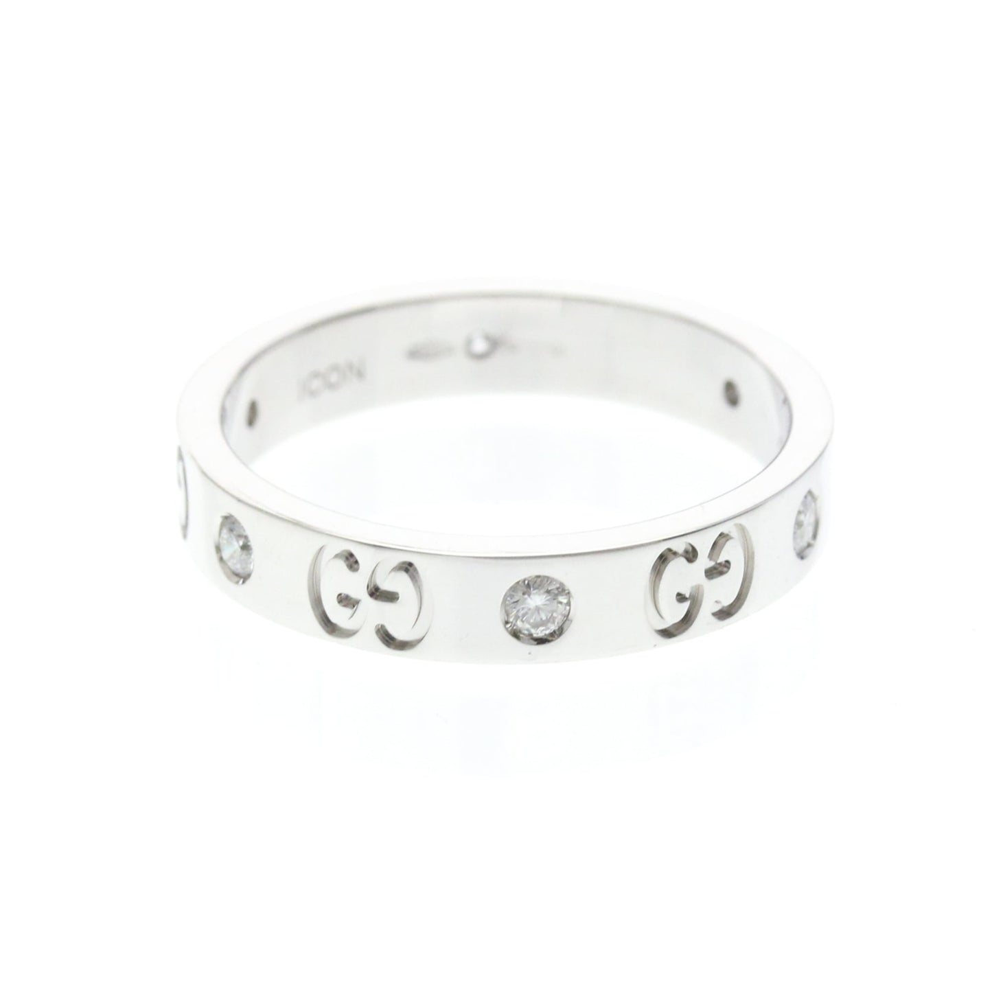 Gucci Icon · 18K White Gold · Diamond