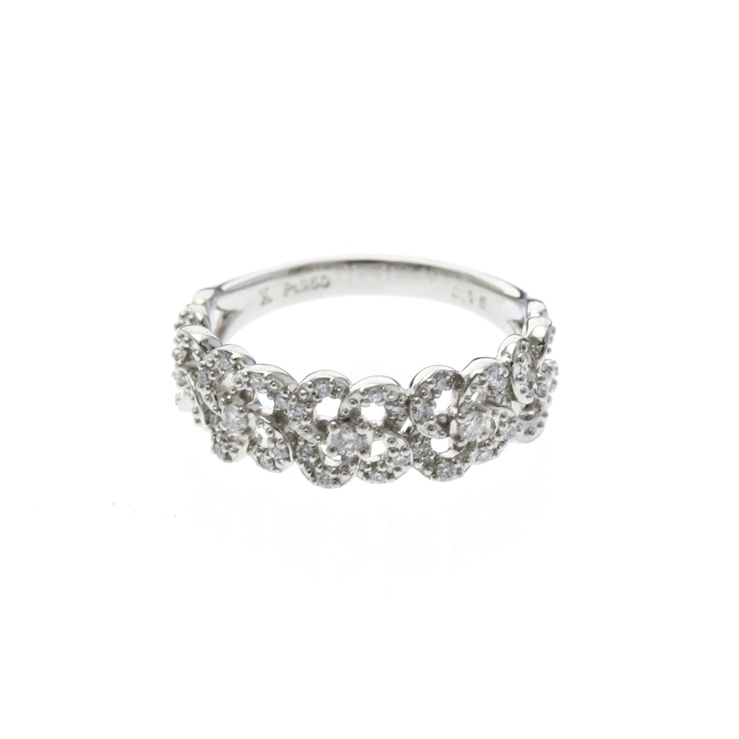 Vendome Aoyama Diamond · Platinum Band Ring