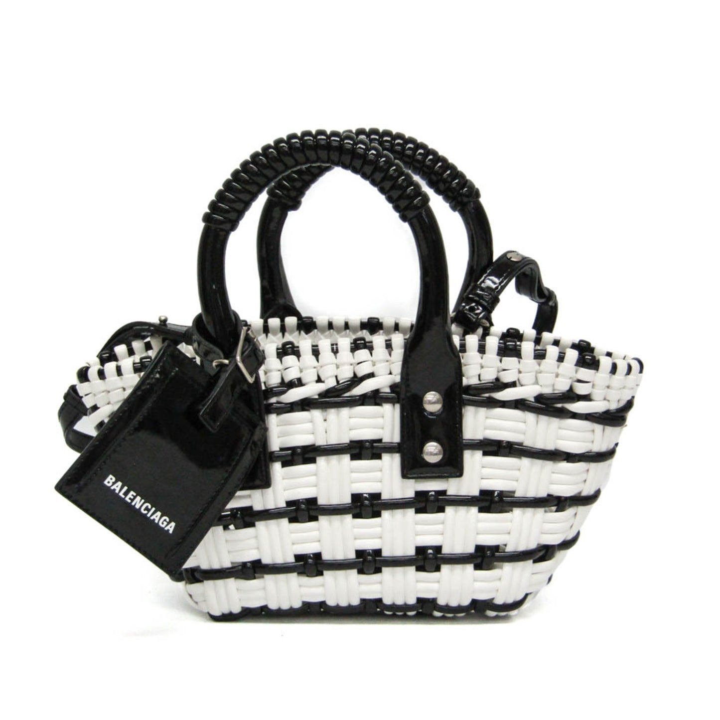 Balenciaga Bistro XXS · Enamel Leather