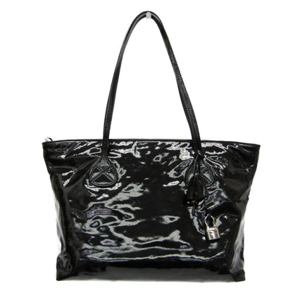 Celine Enamel Leather Tote