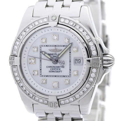 Breitling Galactic 32 · Diamond MOP · Steel