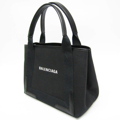 Balenciaga Navy Cabas S · Canvas Tote