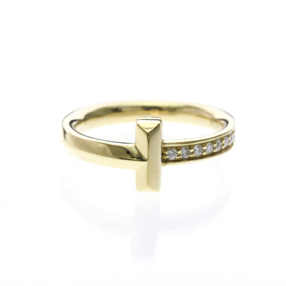 Tiffany T · Diamond · 18K Yellow Gold
