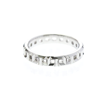 Tiffany T True Narrowing · 18K White Gold · Size 5 (EU 52.5)