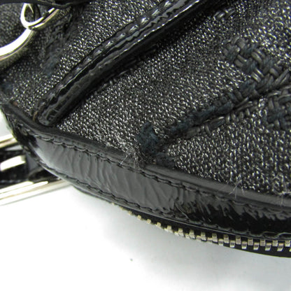 Tod's Small Boston · Canvas & Patent Leather