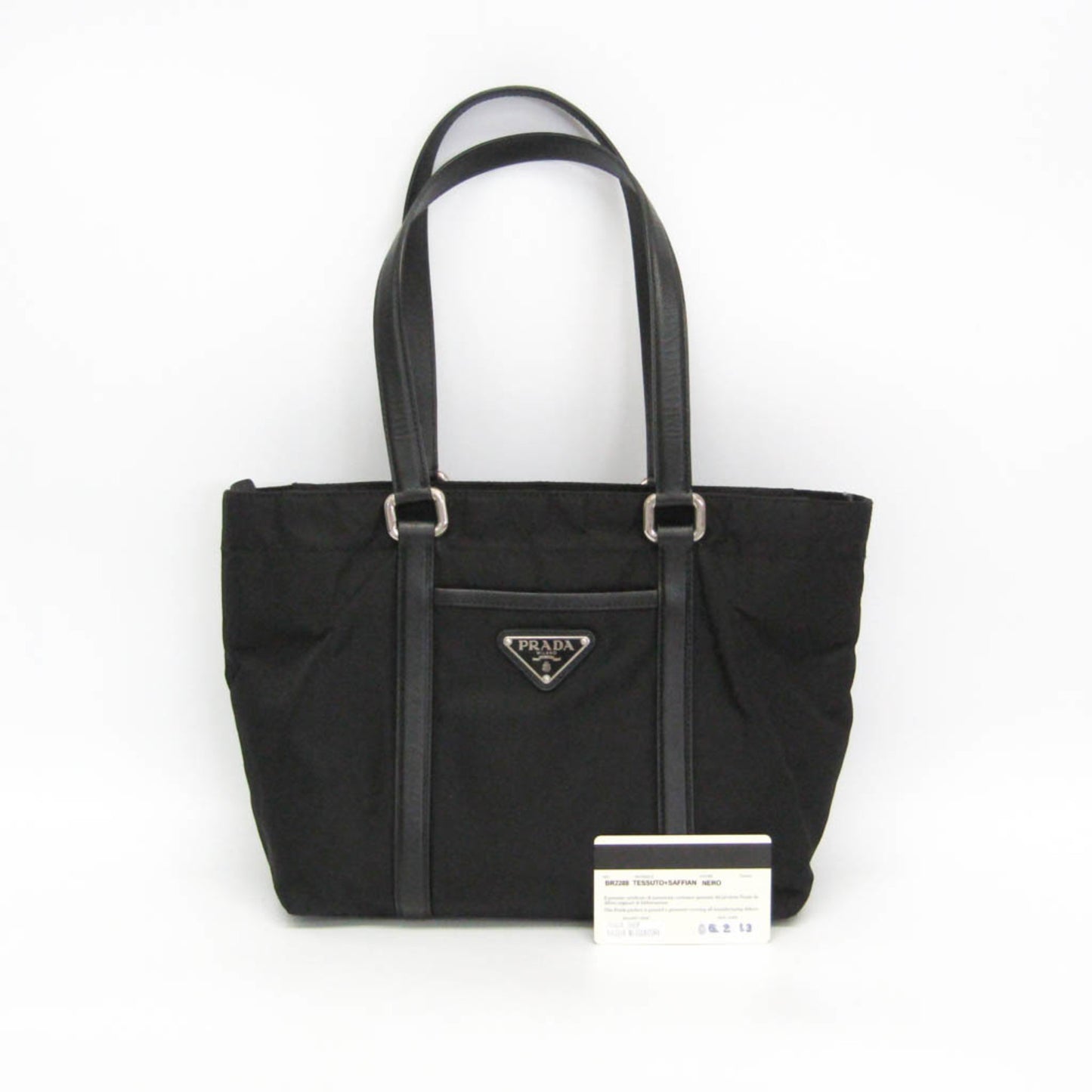 Prada Tessuto Saffiano · Nylon Tote