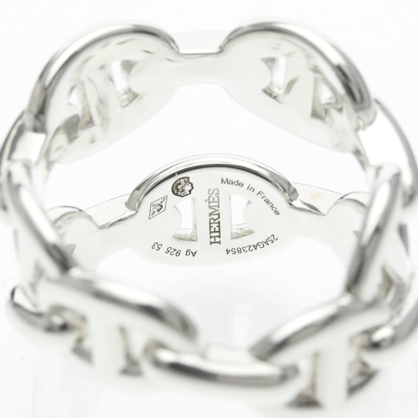 Hermès Chaine d'Ancre Enchainée · Silver 925