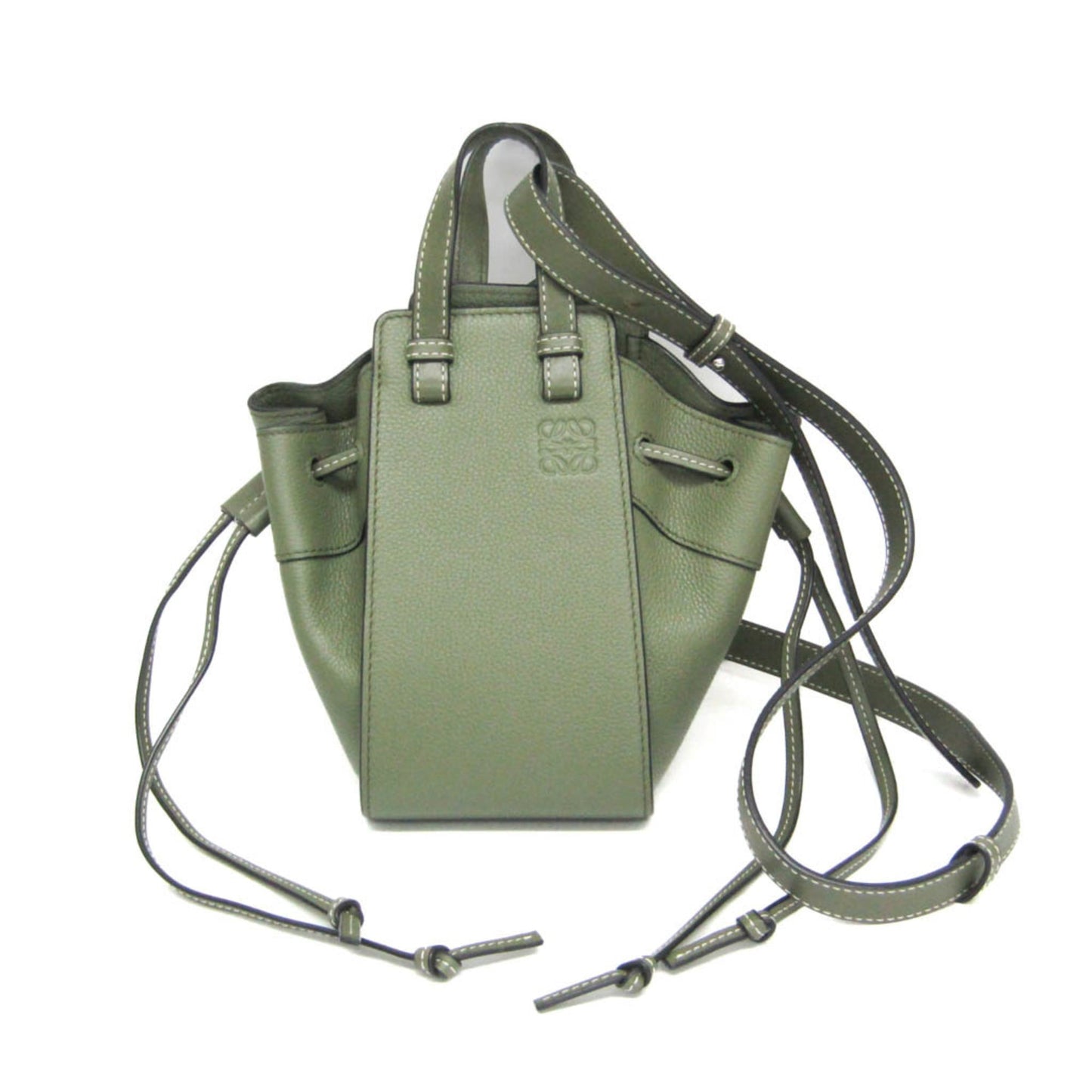 Loewe Hammock Drawstring Mini · Leather