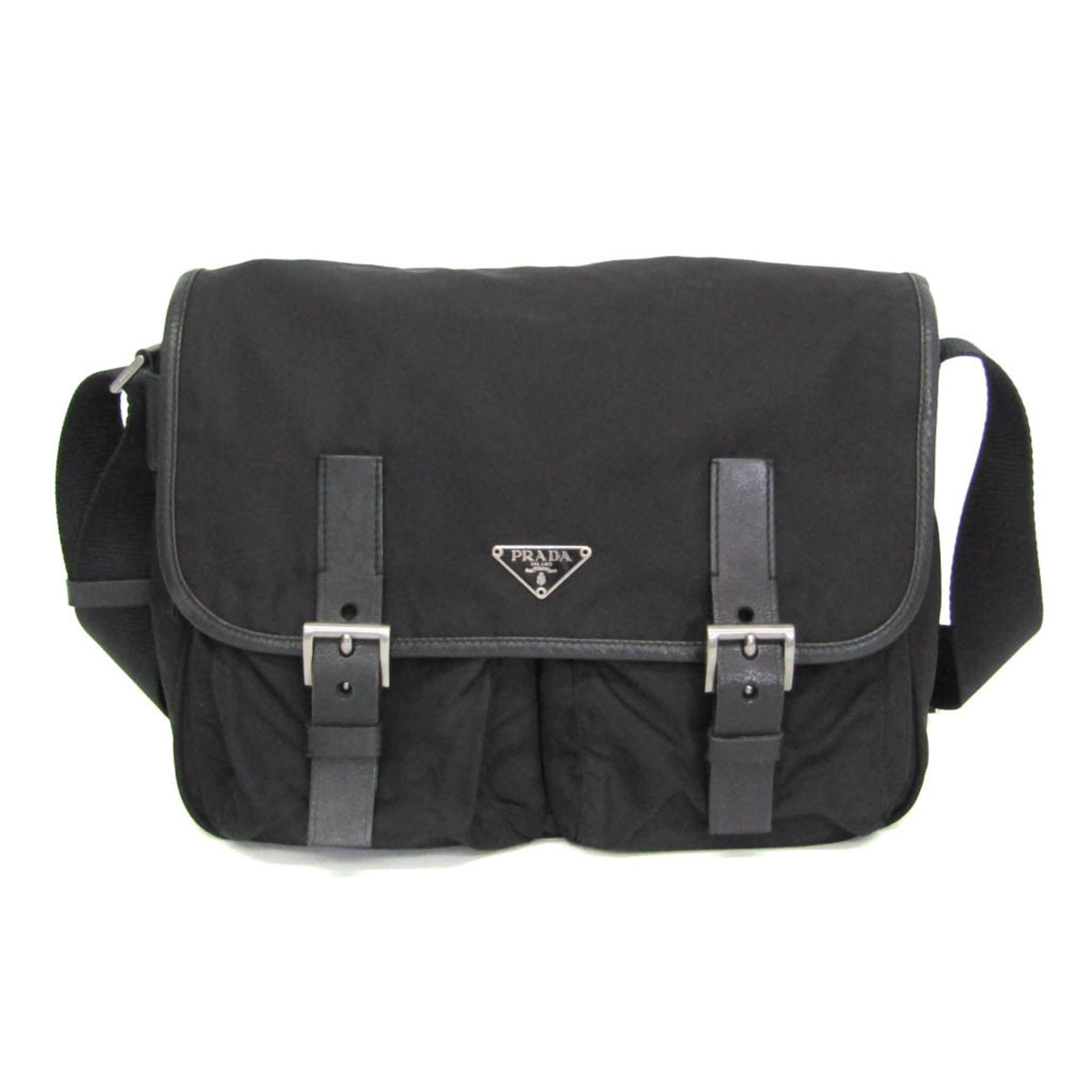 Prada Triangle Logo · Nylon Crossbody