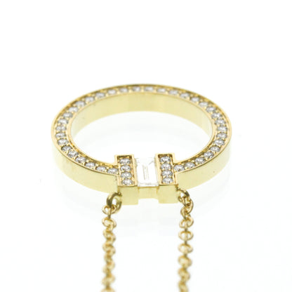 Tiffany T Circle · 18K Yellow Gold · Diamond