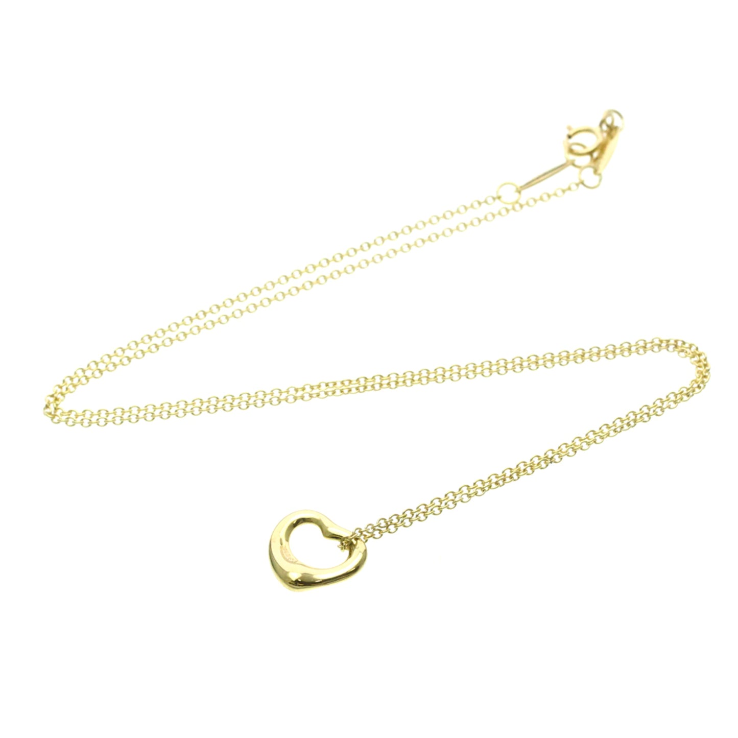 Tiffany Open Heart · 18K Yellow Gold